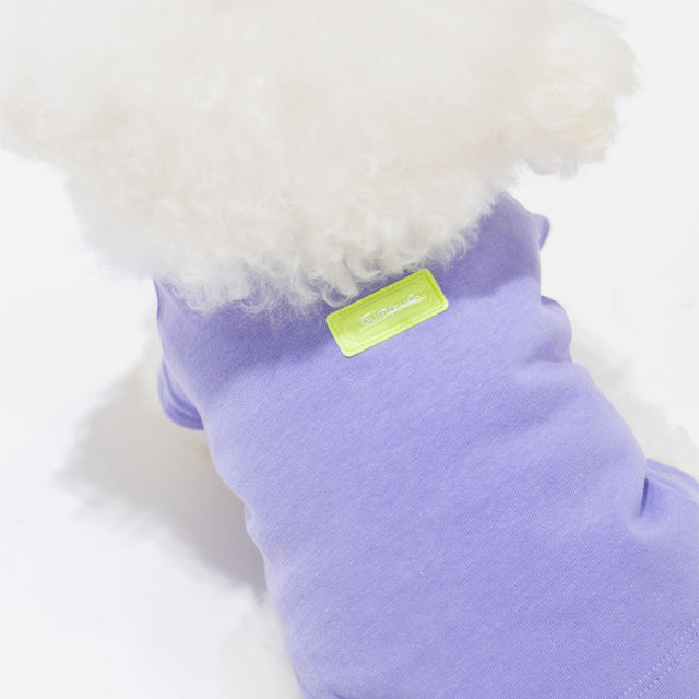 bump up Air Tag T, Purple, dog t-shirt, dogwear, dog clothes