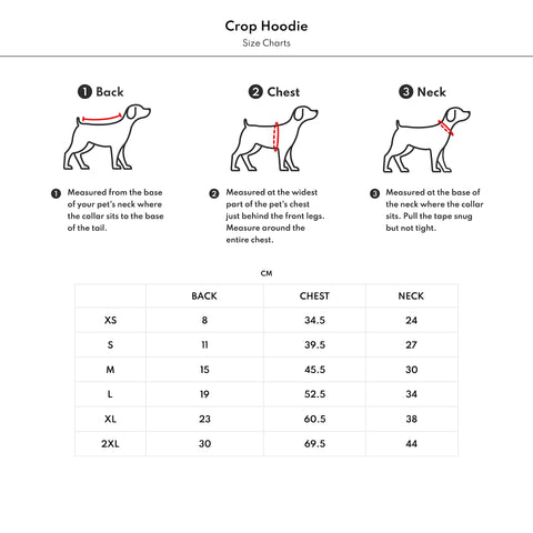 Crop Hoodie (Dog Clothes) – bump up